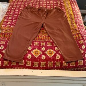 Old Navy Women's Rust Active Go Dry Powersoft Coze Slim Taper